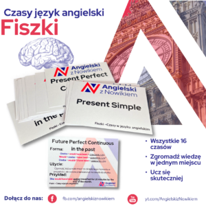 Fiszki do nauki czasów języka angielskiego